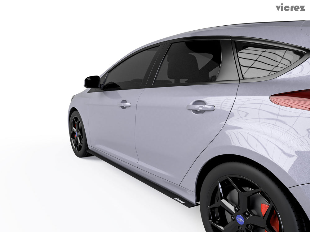 V Style Side Skirt Splitter