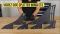 V Style Side Skirt Splitter