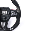 Custom Carbon Fiber Steering Wheel with LED Dash Display