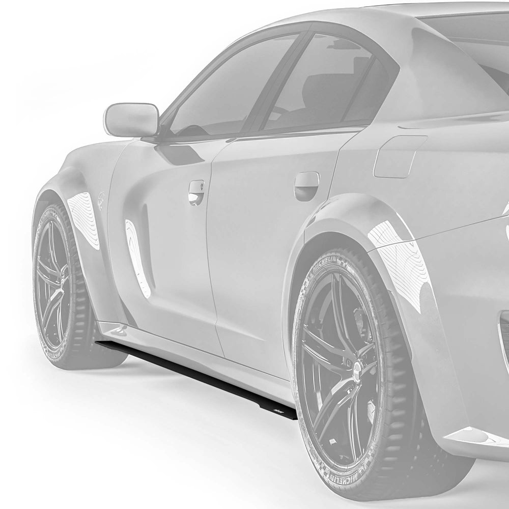 V3R Style Side Skirt Splitters