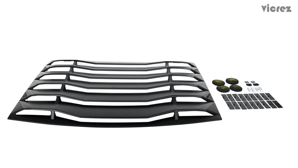Aerodynamic Louvers
