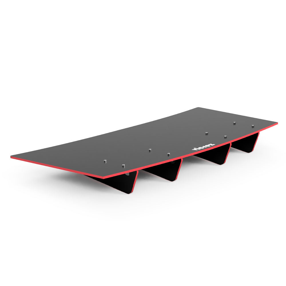 VR4 Style Rear Diffuser, Matte Black