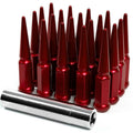 Red Spike Lug Nut Kit