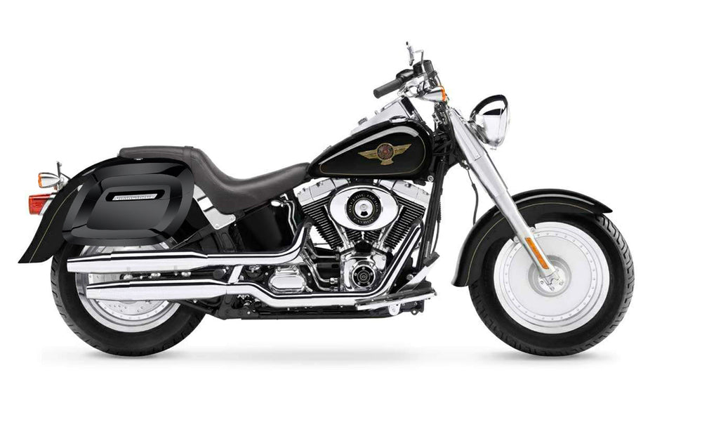Hard Saddlebags, Gloss Black