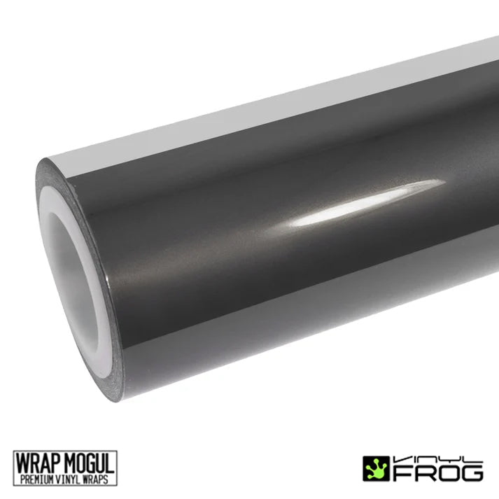 Glossy Metallic Dim Gray Vinyl Wrap