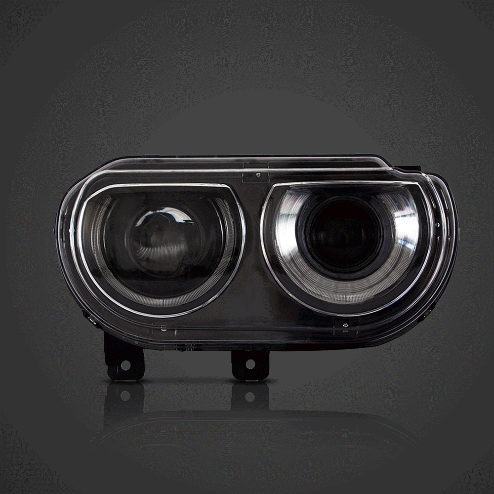 Projector Headlights with Smoked Lens