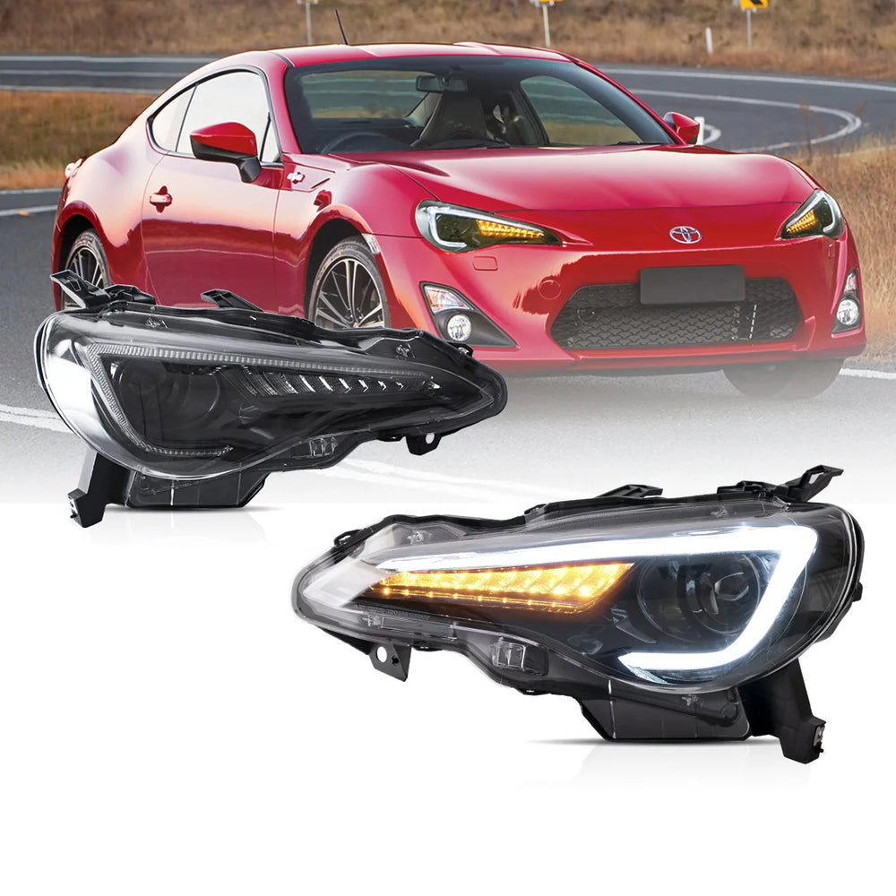 Projector Headlight Assembly with Dynamic Turn Signals