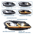 Projector LED Headlight Assembly