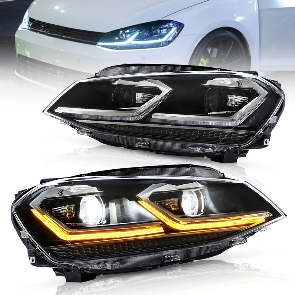 Projector LED Headlight Assembly