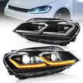 Projector LED Headlight Assembly