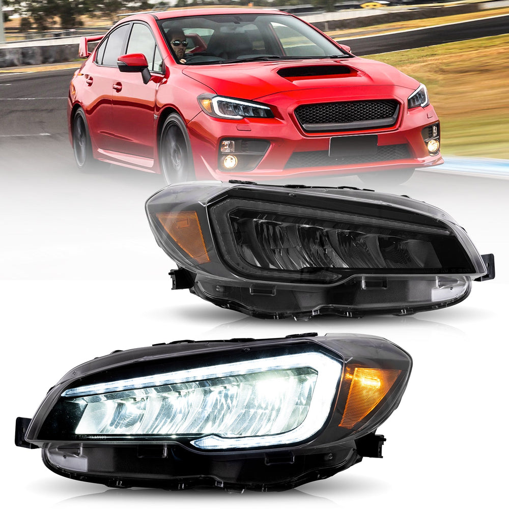 LED Projector Headlights w/ Sequential Turn Signals