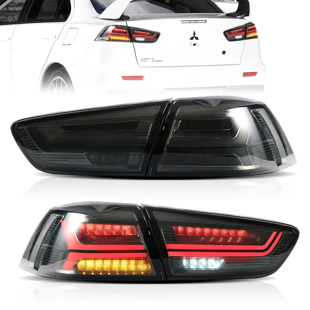 Full LED Taillights with Sequential Amber Turn Signals