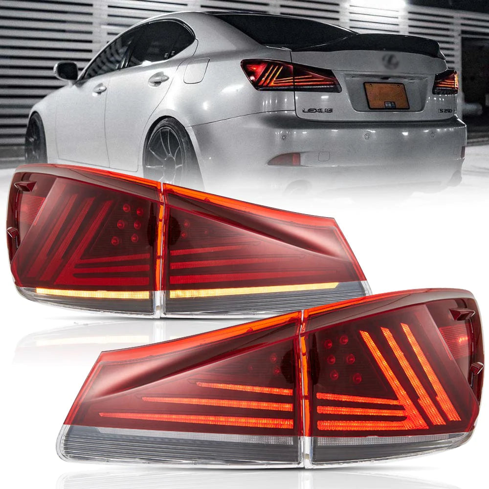 Smoked Lens LED Tail Lights with Animation Sequence