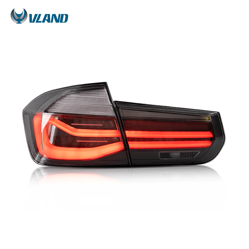 LED Tail Light Assembly, Red/Smoked