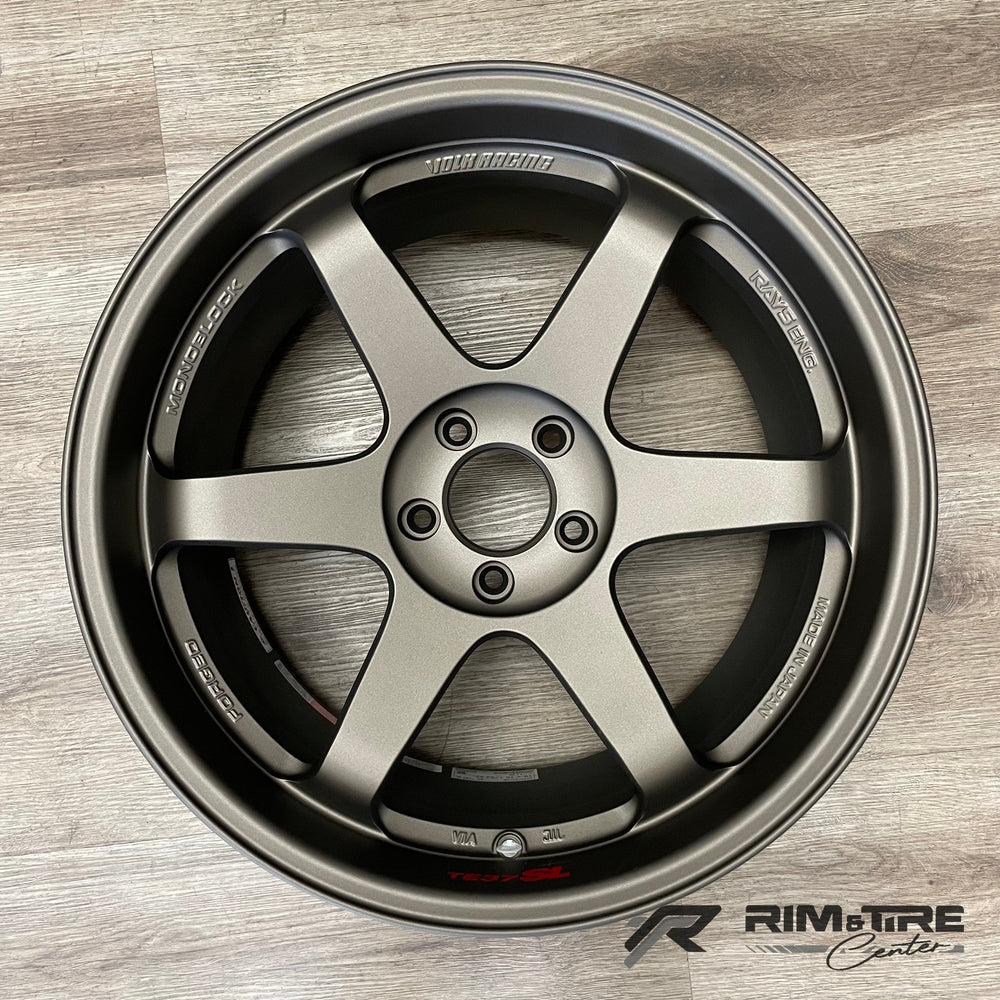 TE37SL 19x9.5 +22 5x112 Blast Bronze