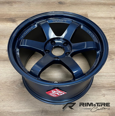 TE37SL 18x10.5 +15 5x114.3 Mag Blue