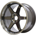TE37SL 18x11-Inch Forged Wheel, Pressed Double Black