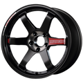TE37SL Black Edition III 18x9.5 +21 5x112 Pressed Black Red Spoke Accent Wheel