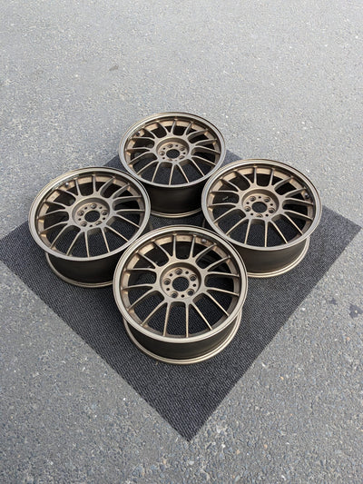 SE37K 18x8 +48 5x100 Anodized Bronze Wheel