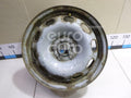 15-Inch Steel Wheel, 5-Lug 100mm Bolt Pattern, 38mm Offset