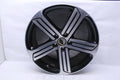 19x8 Machined Black 5-Spoke Alloy Wheel