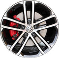 Nogaro 18x7.5 Black Machined Aluminum Wheel