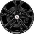 18x7.5 5 Double-Spoke Aluminum Alloy Wheel