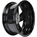 18x7.5 Aluminum Wheel, Black Machined