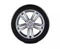 17x7 Inch 10-Spoke Painted Grey Alloy Wheel