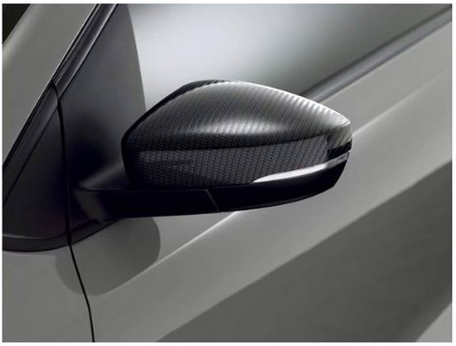 Carbon Finish Mirror Caps