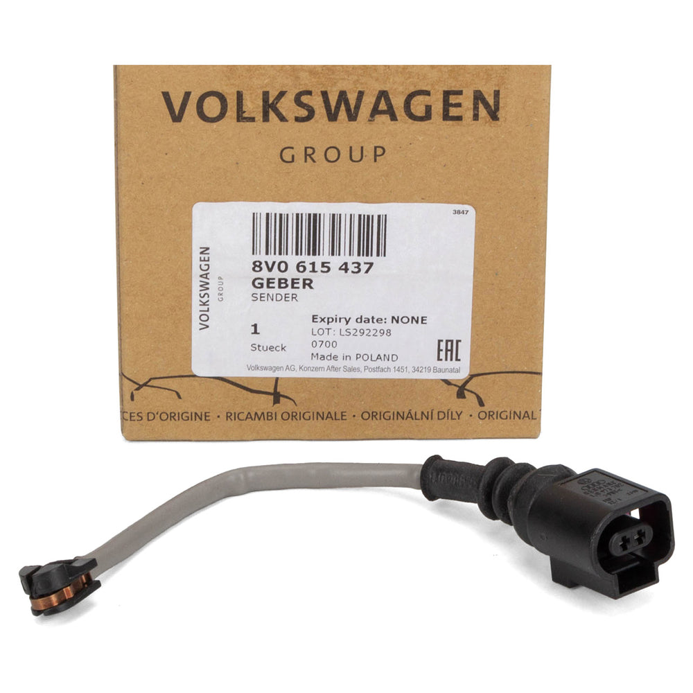 Front Brake Pad Wear Sensor