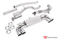 3-Inch T304 Stainless Steel Valved Turbo-Back Exhaust System