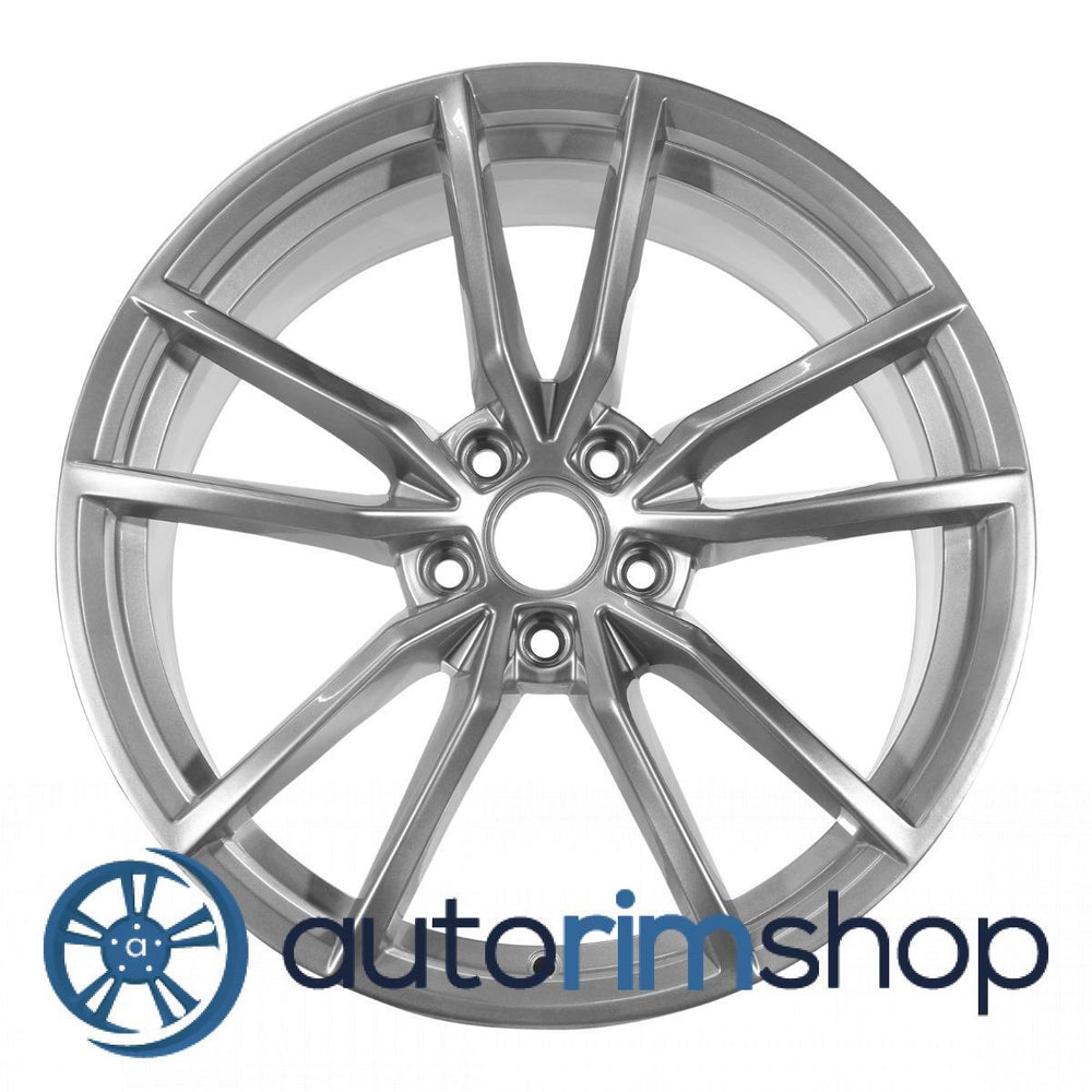 19" 5 Double-Spoke Silver OEM Wheel Rim