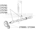 Camshaft Kit with Lifters for B18B B18D B20B