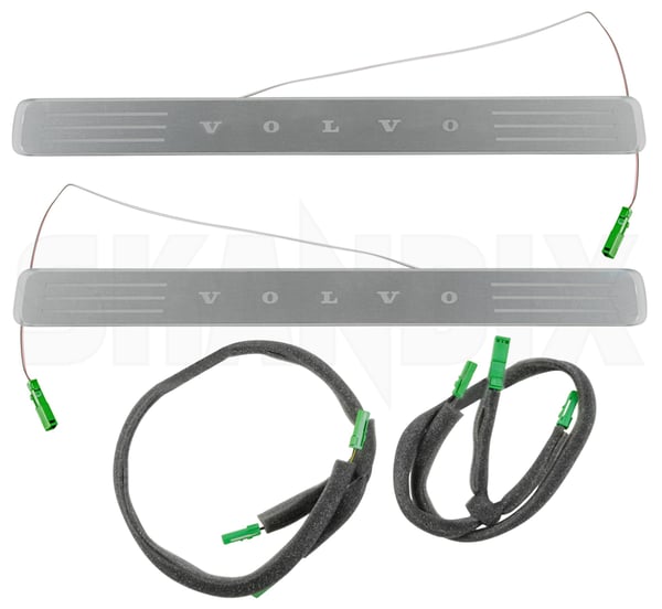 XC90 Front Illuminated Door Sill Trim Set