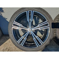 19-Inch 5-Multi Spoke Black Diamond Cut Alloy Wheel