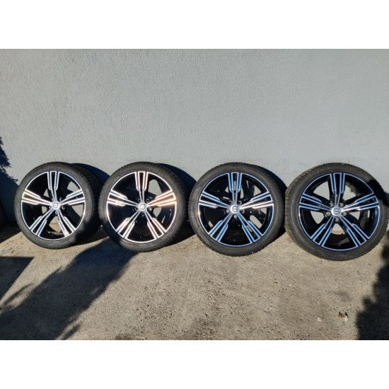 19-Inch 5-Multi Spoke Black Diamond Cut Alloy Wheel