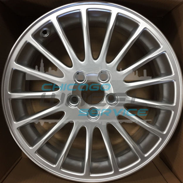 17x7.5 Hyper Silver 17-Spoke Alloy Wheel