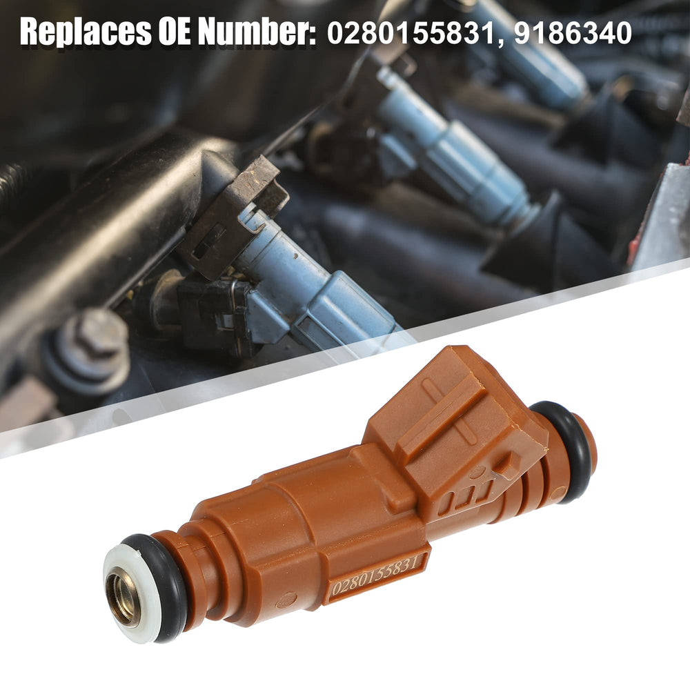 Remanufactured Fuel Injector, 31.4 lb/hr, 4-Hole V-Spray