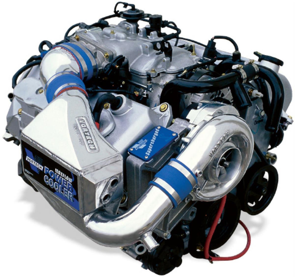 V-7 YSi Polished 10-Rib Supercharger Kit