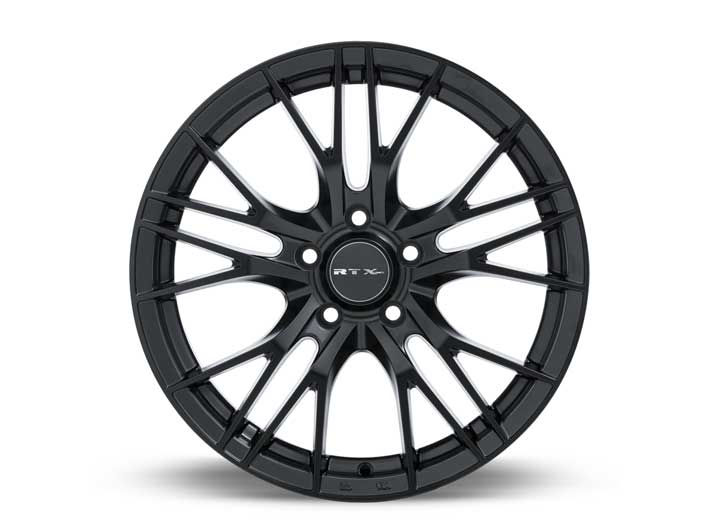 Vertex 18x8 5x112mm +40mm Satin Black Wheel