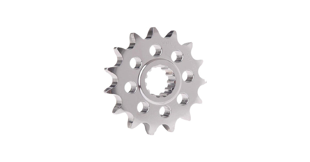 Vortex Racing Steel Front Sprocket 520 15 Tooth- Silver