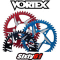 Vortex Racing Aluminum Rear Sprocket 520 40 Tooth- Hardcoat