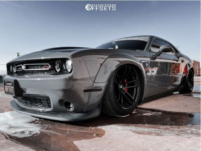 Hellcat Widebody 2 20x11 -3mm Offset 5x115 Bolt Pattern Gloss Black Wheel