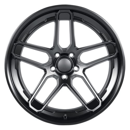 D17 20x9 5x115 +20 Matte Black Alloy Wheel