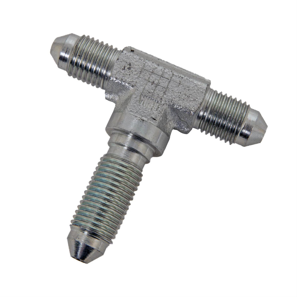 3-AN Steel Bulkhead Tee-On-Branch Fitting
