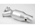 3.5" High-Flow Catted Downpipe Ceramic Coated