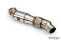 B58 4.5-Inch SS304 Stainless Steel Downpipe