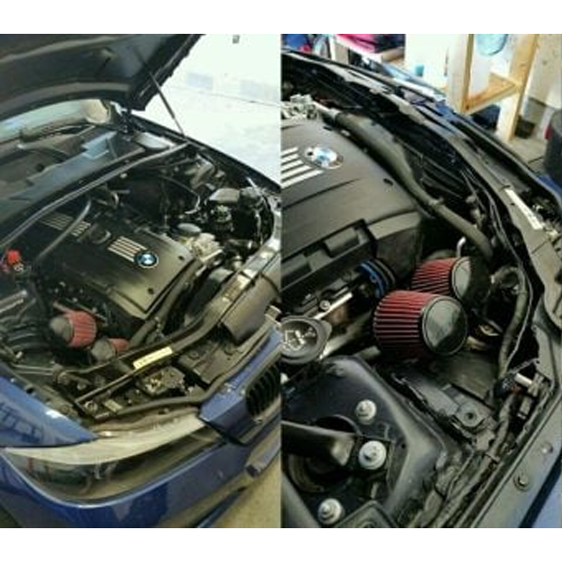 Relocated Silicone High Flow Inlet Intake Kit