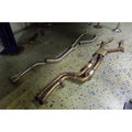 High Flow Single Mid-pipe 3.5-Inch Stainless Steel